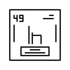 Periodic Table, Chemical Element, Chemistry Icon, Sign Symbols (95) icon