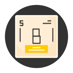 Periodic Table, Chemical Element, Chemistry Icon, Sign Symbols (41) icon