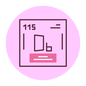 Periodic Table, Chemical Element, Chemistry Icon, Sign Symbols (64) icon