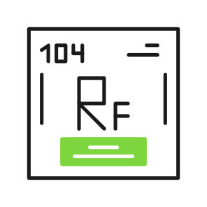 Periodic Table, Chemical Element, Chemistry Icon, Sign Symbols (74) icon