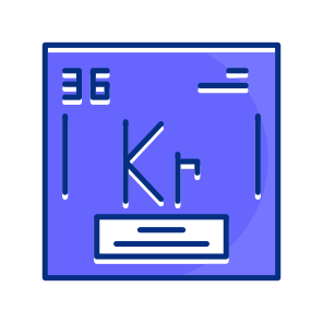 Periodic Table, Chemical Element, Chemistry Icon, Sign Symbols (84) icon