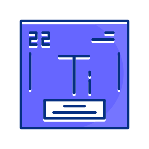 Periodic Table, Chemical Element, Chemistry Icon, Sign Symbols (90) icon