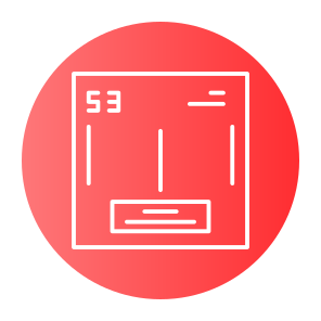 Periodic Table, Chemical Element, Chemistry Icon, Sign Symbols (98) icon