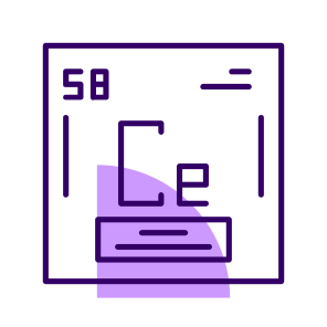Periodic Table, Chemical Element, Chemistry Icon, Sign Symbols (50) icon