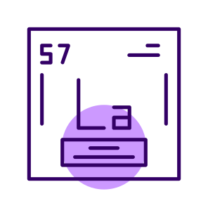 Periodic Table, Chemical Element, Chemistry Icon, Sign Symbols (61) icon