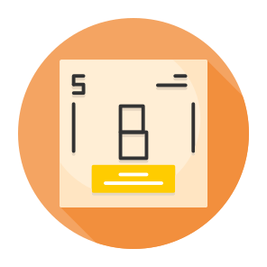 Periodic Table, Chemical Element, Chemistry Icon, Sign Symbols (41) icon