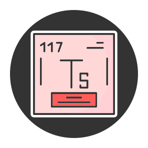 Periodic Table, Chemical Element, Chemistry Icon, Sign Symbols (80) icon