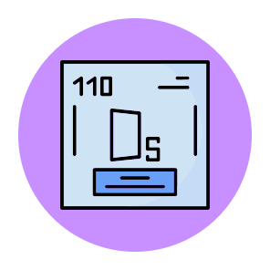 Periodic Table, Chemical Element, Chemistry Icon, Sign Symbols (52) icon