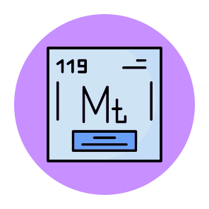 Periodic Table, Chemical Element, Chemistry Icon, Sign Symbols (97) icon