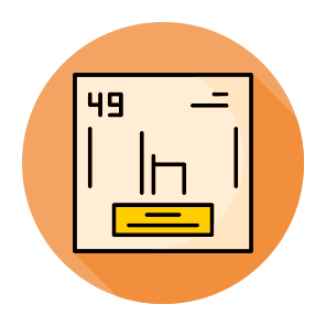 Periodic Table, Chemical Element, Chemistry Icon, Sign Symbols (96) icon