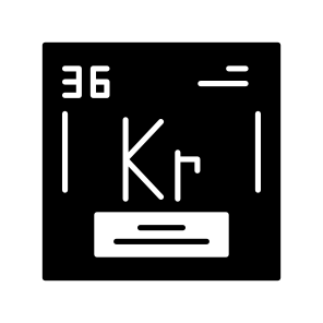 Periodic Table, Chemical Element, Chemistry Icon, Sign Symbols (87) icon
