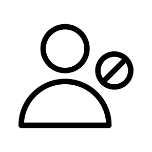 User Block icon
