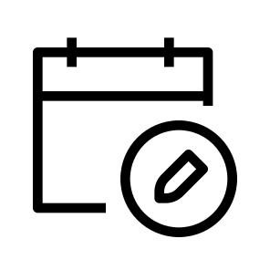 Edit Calendar 1 icon