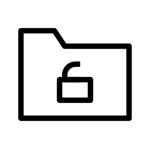 Unlock Folder icon