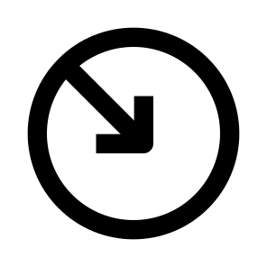Arrow Down Right 3 icon