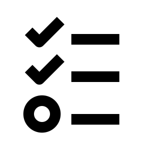 Checklist 1 icon