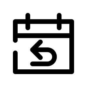 Reschedule icon