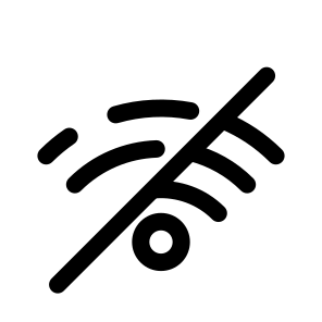 No Wifi icon