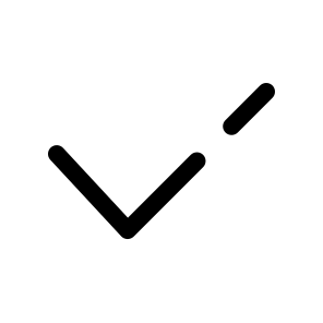 Tick icon