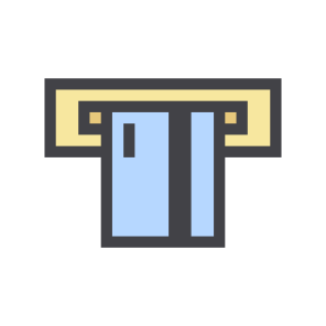 Atm, Card, Money, Payment, Finance, Bank, Debit icon