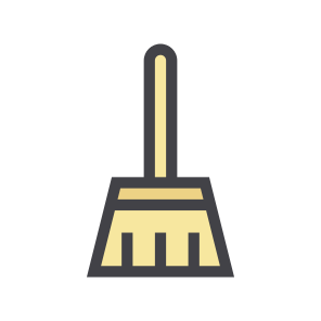 Clear, Delete, Interface, Paint, Tool, Brush, User icon