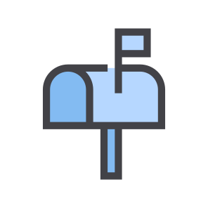 Communication, Inbox, Letter, Mail Box, Message, Interface, Post icon