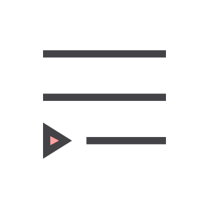 Interface, List, Menu, Options, Add, Playlist, User icon