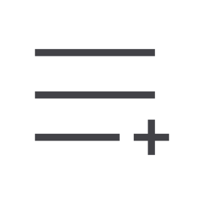 Interface, List, Menu, Options, Add, User, Playlist icon