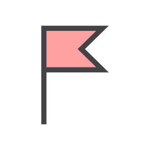 User, Finish, Flag, Goal, Alert, Interface, Start icon