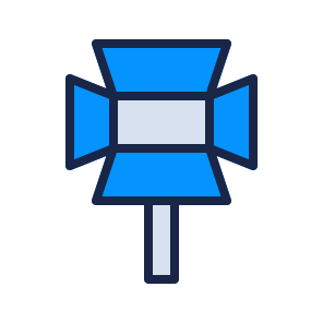 Photography, Box, Lamp, Studio, Light, Spot, Lighting icon