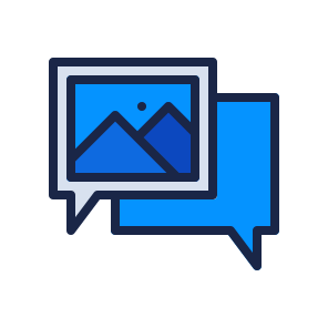 Photography, Chat, Talk, Message, Picture, Image, Photo icon