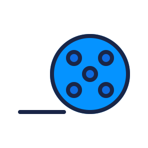 Photography, Film, Tape, Reel, Play, Strip, Movie icon