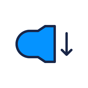 Photography, Sound, Volume, On, Arrow, Speaker, Down icon