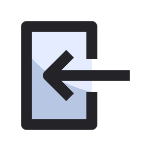 Arrow, Entrance, Interface, Sign, Log, In, Login icon