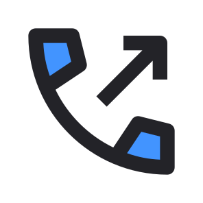 Call, Interface, Communication, Out, Outgoing, Phone, Telephone  icon