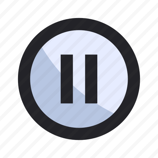 Control, Interface, Music, Pause, Stop, Circle, User preview