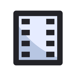 Film, Movie, Photography, Play, Reel, Strip, Tape icon