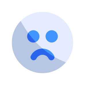 Bad, Emoji, Emoticon, Sad, Face, Interface, Avatar icon