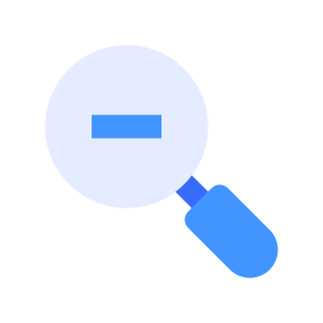 Interface, Magnifier, Search, Seo, Find, User, Zoom Out icon