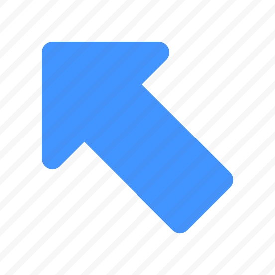 Arrow, Direction, Diagonal, Interface, Left, Upper, Chevron preview