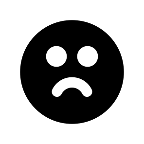 Bad, Emoji, Emoticon, Sad, Face, Interface, Avatar icon