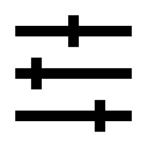 Sort, Setting, Menu, Configuration, List, User, Interface icon