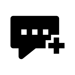 Talk, Chat, Conversation, Interface, Messages, Communication, Add icon