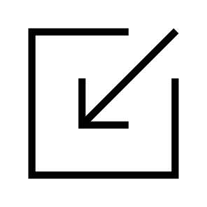 Arrow, Chevron, Direction, In, Interface, Left, Pop icon