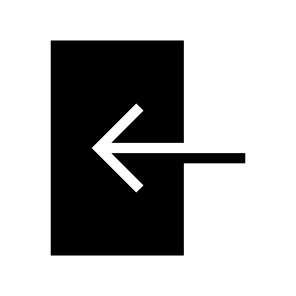 Arrow, Entrance, Interface, Sign, Log, In, Login icon