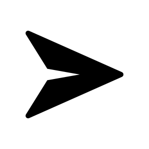 Arrow, Interface, Paper, Plane, Right, Send, User  icon