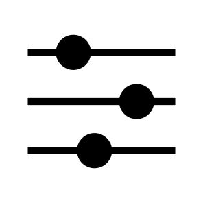 Sort, Menu, Configuration, List, User, Interface, Setting icon