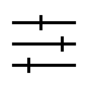 Sort, Setting, Menu, Configuration, List, User, Interface icon