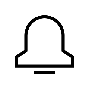 Alarm, Alert, Bell, Interface, Notification, Sound, User icon