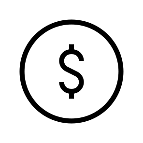 Business, Coin, Dollar, Finance, Management, Money, Sign icon